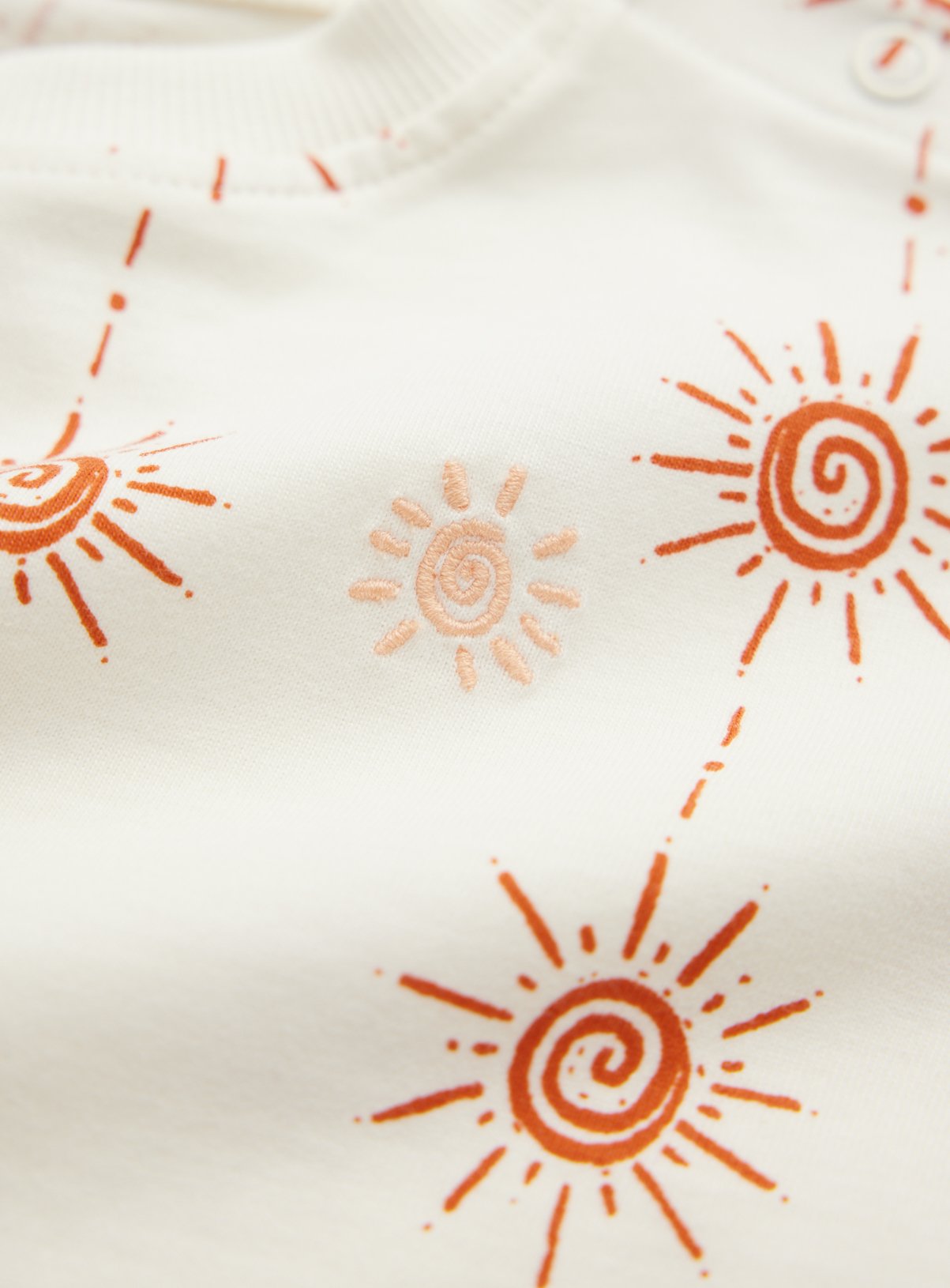 Sun Print T-Shirts 5 Pack Up to 3 mths - Image 3 thumbnail